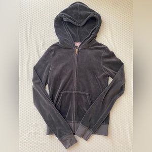Juicy Couture Velvet Zip Up